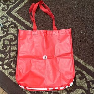 lululemon athletica Vibrant Red Tote